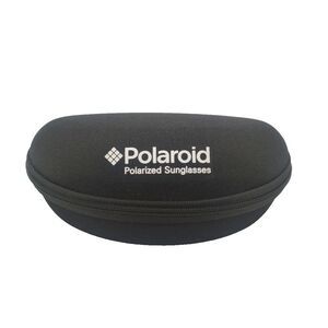Polaroid Black Sunglasses Case w/ Cloth NWOT
